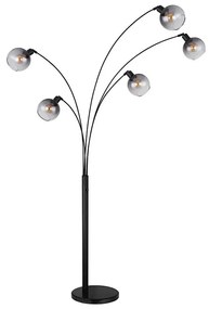 Globo 58228NBS - Лампион SEYMOUR 5xE27/40W/230V опушен