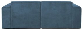 Син диван от рипсено кадифе 202 cm Sting – Scandic