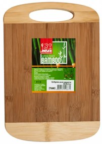 Бамбукова дъска двуцветна 18x26x1,5см (T5601)
