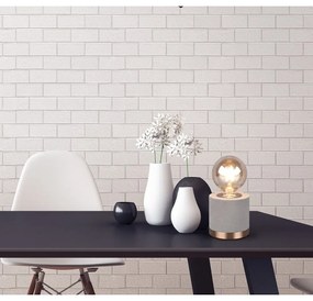 Сива кадифена настолна лампа (височина 11 cm) Judy – Trio