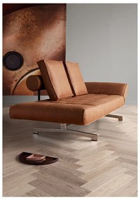 Кафява лежанка Faunal Brown Ghia Chrome - Innovation