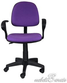 Офис стол Кармен 6012 - лилав