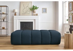 Тъмносиня табуретка за крака Mont-Blanc - Bobochic Paris