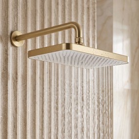 Правоъгълна душ пита REA JS-032 Brushed Gold