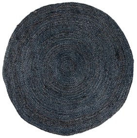 Тъмно сив кръгъл килим, ø 180 cm Bombay - House Nordic