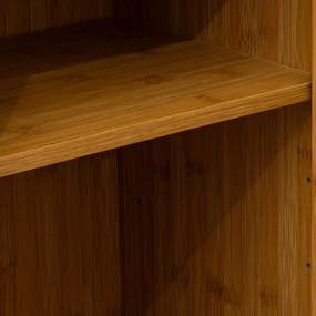 Шкаф за баня 5five Sicela, Нисък, Бамбук