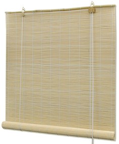 241325 vidaXL Естествена бамбукова роло щора 150х220 см