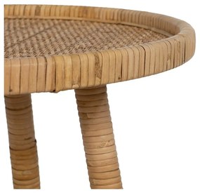 Ратанова кръгла странична масичка ø 45 cm – Ixia