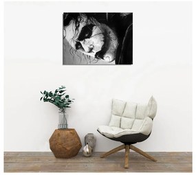 Картина за стена върху платно Жокер, 40 x 30 cm - Wallity