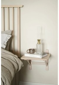 Нощно шкафче в дъбов декор с рафтове Camrose - Rowico