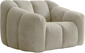 Бежово кресло Shell – Miuform