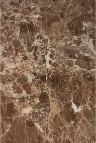 Кръгла трапезна маса с плот от имитация на мрамор ø 110 cm Maru – White Label