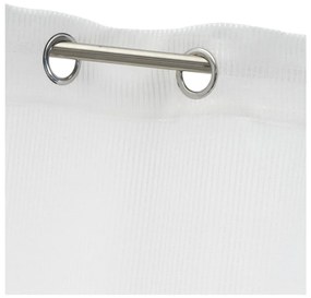 Бяла завеса със смес от лен 140x260 cm Fifties – Casa Selección