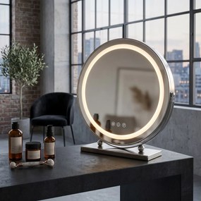 Огледало LED MAKE-UP Chrome 40 cm