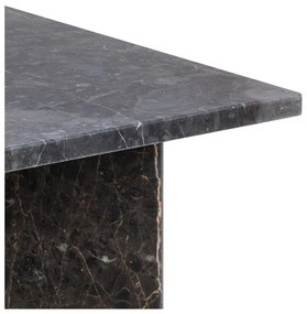 Черна мраморна масичка за кафе 90x90 cm Vega – Actona