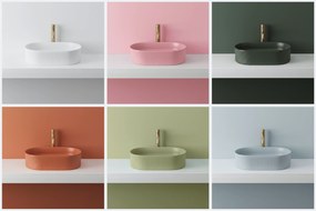 Умивалник за плот Rea Vanda Bubble Gum Matt