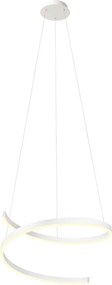 Redo 01-4013 - LED димируема люстра на кабел SCROLL LED/38W/230V бяла