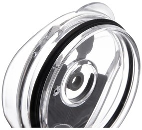 Черна термочаша със сламка 1,2 l Termo – Orion