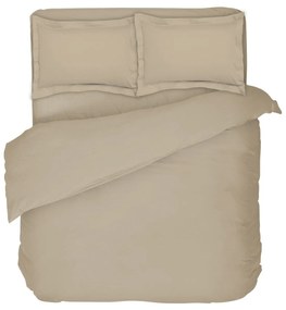 Спално бельо от памучен сатен в таупе от Dilios