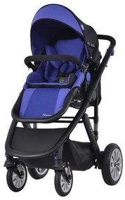 Комбинирана количка 2 в 1 Zooper Flamenco Royal Blue Plaid, кралско синьо