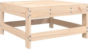 825485 vidaXL Градинска табуретка, борово дърво масив