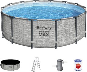Bestway - Сглобяем басейн 5619E Steel Pro MAX™ 488 x 122см