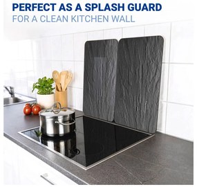 Комплект от 2 стъклени аспиратора с, 52 x 30 cm Slate - Wenko