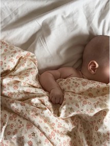 Бежово детско спално бельо от органичен памук 70x100 cm Augusta – Cam Cam Copenhagen