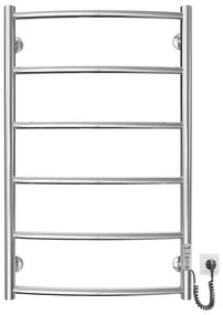 Отопляема лира за баня CLASSIC 100W/230V 81x53 см неръждаем/лъскав хром дeсен