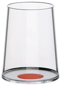 Комплект 2 бр кристални чаши за бяло вино Trebonn SplitGass 2025121, 280 мл, Ø7.3x9 см, Модулна система, Червен