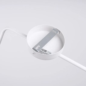 Бяла стенна лампа за контакт Zylo – Sollux