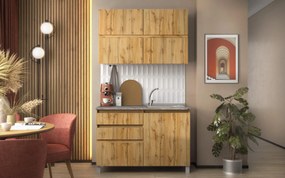 Кухня с включен термоплот Стиви