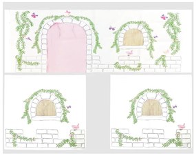 Детска завеса до леглото 3 бр. 195x75 cm Birdy – Vipack