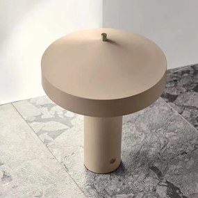Кафяво-сива метална настолна лампа (височина 41 cm) Hatto – OYOY Living Design