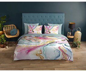 Двойно удължено памучно спално бельо 200x220 cm Magic – Good Morning