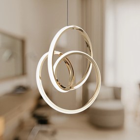 Висяща LED лампа G076-1CP Gold