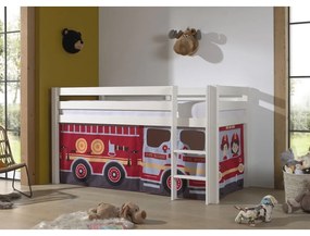 Детска завеса до леглото 4 бр. 195x75 cm Fire Truck – Vipack