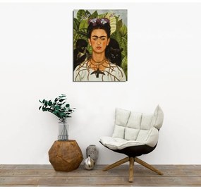 Репродукция на стена върху платно Frida Kahlo, 30 x 40 cm - Wallity