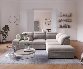 Ъглов диван Лорена с функция сън и ракла