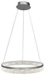 LED полилей на кабел GALA LED/25W/230V Ø 50 см, сребрист