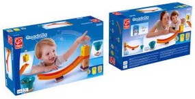 Комплект дървена писта, Hape Quadrilla, Скейт парк, 9 части