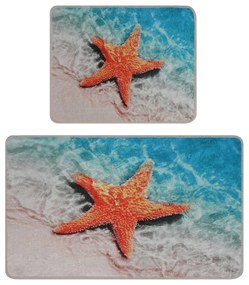 Килими за баня в комплект от 2 бр. 60x100 cm Stella – Foutastic
