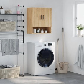 829911 vidaXL Стенен шкаф, дъб сонома, 60x31x70 см, инженерно дърво