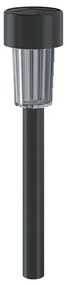 Aigostar - LED соларна лампа LED/0,006W/1,2V 29,5 см черна 6500K IP44