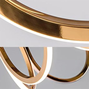 Висяща LED лампа APP1749-CP Gold
