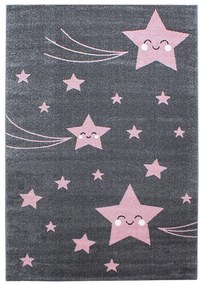 Розово-сив детски килим 80x150 cm Kids – Ayyildiz Carpets