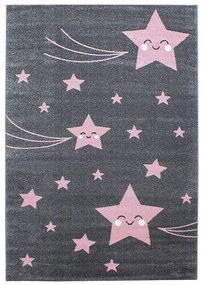 Розово-сив детски килим 140x200 cm Kids – Ayyildiz Carpets