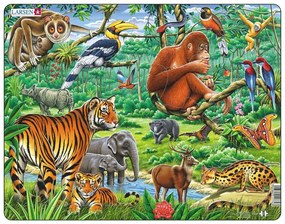 Larsen - Пъзел: Детски – "Джунгла" – 20 части, голям