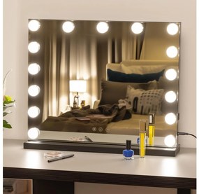 Brilagi - LED регулируемо грим огледало HOLLYWOOD LED/15W/230V 3000-6500K