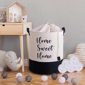 Текстилна кошница за съхранение ø 37x40 cm – Mioli Decor